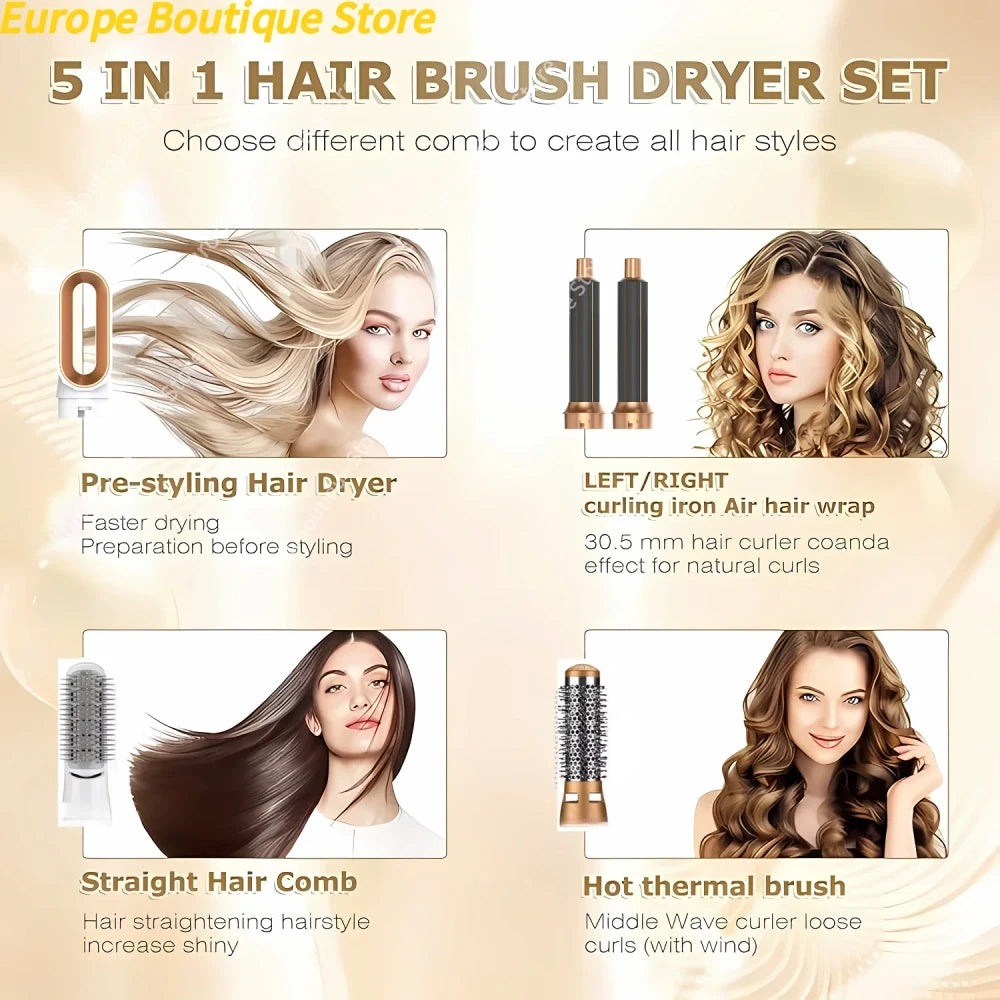 Five-in-One Multi Styling Hair Tool