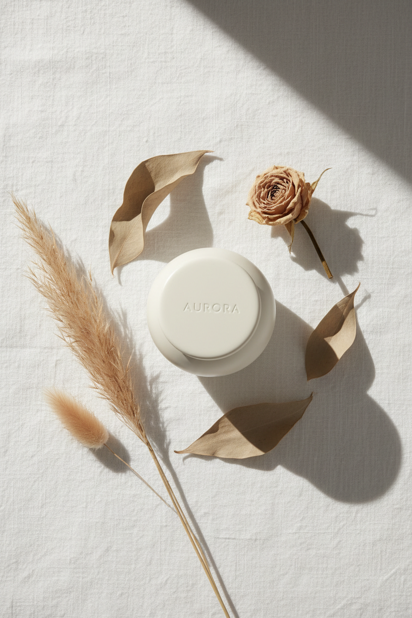 Cream Flatlay